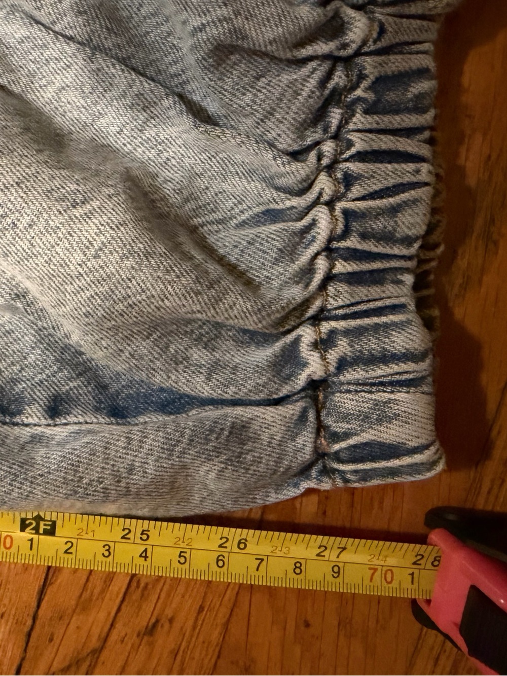 Anthropologie Pilcro Light Blue Relaxed Women’s Jeans with Drawstring Waist - Picture 9 of 11